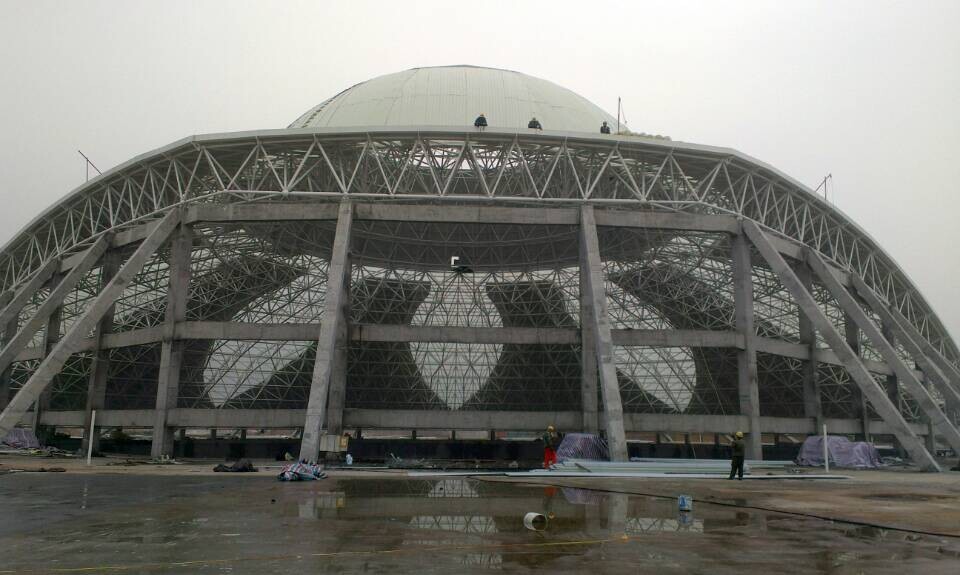 瑞昌温泉馆网架工程